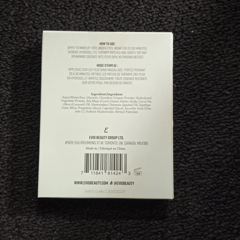 EvioSkin Hyrogel Eye Therapy